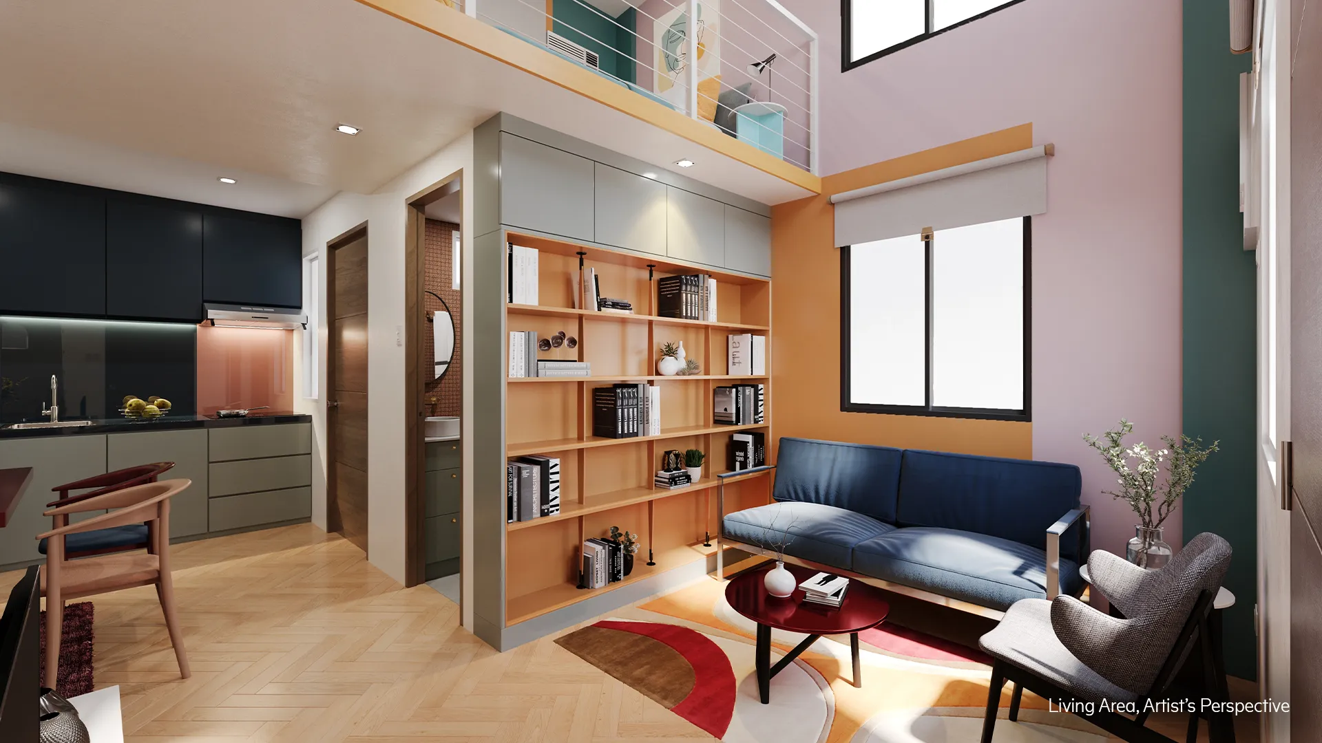 Loft Type Living Area